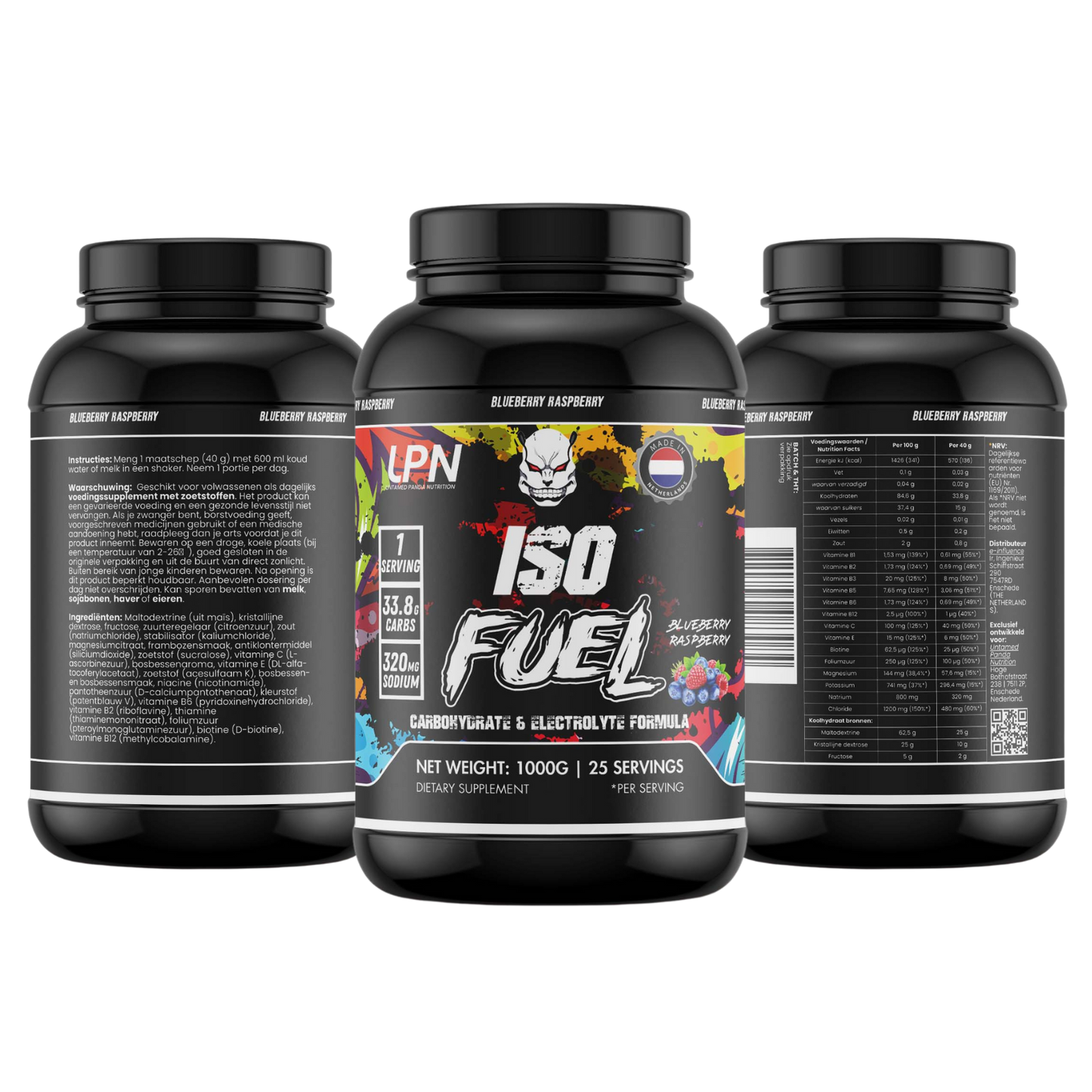 ISO Fuel – Blueberry Raspberry